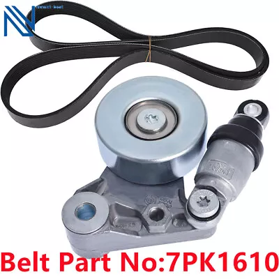 ZD30 Drive Fan Belt + Tensioner Assembly For Nissan Navara Patrol D22 01-07 3.0L • $51.87