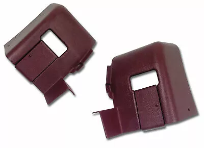 Corvette C3 Interior Rear Quarter Panel Extensions Oxblood Coupe 1974-1975 • $169.99