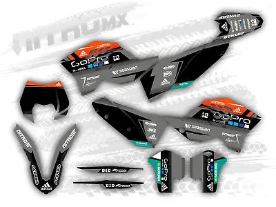 NitroMX Graphic Kit For KTM EXC EXC-F 125 250 300 450 530 2008 2009 2010 2011 • $252.89