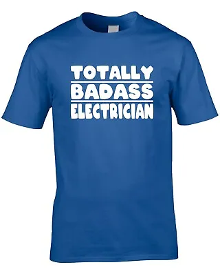£11.99 • Buy Funny Electrician Mens T-Shirt Statement Sparky Electric Job Gift Clever Work