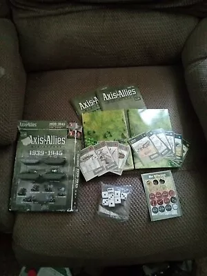 Wizards Of The Coast Axis & Allies 1939-1945 Miniatures 2 Player Starter Set NEW • $35