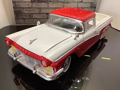 1:18 Road Legends 1957 Ford Ranchero Pickup Red On White MA# 896 • $19.99