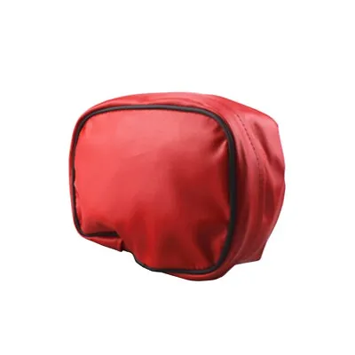 Red Motorcycle PU Leather Storage Universal Tool Bags For Honda Suzuki Kawasaki • $10.62