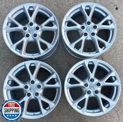 NISSAN MAXIMA Factory OEM Wheel Set 18  Rims 62582 Silver #S • $695