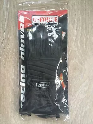 G-FORCE Racing Gloves Gear 1087 Black NIP X Small Or Medium • $49.90