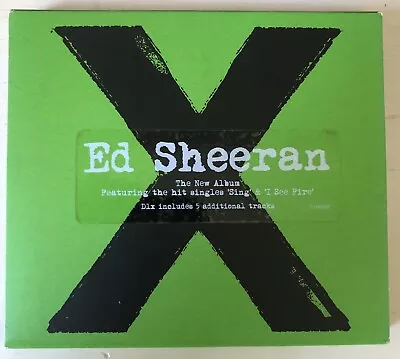 ED SHEERAN  X (Deluxe Edition)  Rare 2014 17Trk CD *5 X Bonus Tracks *Slip Case • $5