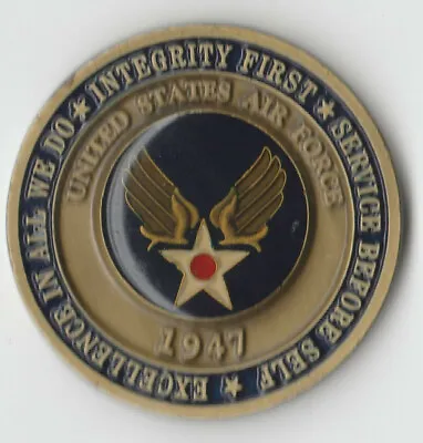 United States Air Force Becoming An Airman  Coin 1.5   DIA BX1 • $22.46