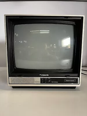 Vintage Panasonic CompuFocus Color Tv Great For Gaming Read Description  • $149.99