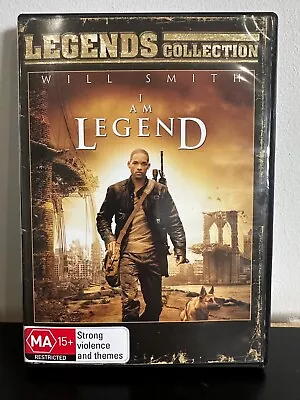 I Am Legend DVD Region 4 ActionDramaHorror Will Smith Alice Braga • $9.95