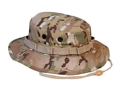 MultiCam Boonie Bucket Hat - Cotton Rip-Stop Fabric • $29.99