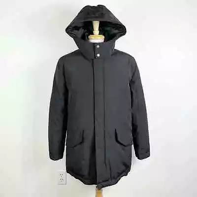 Cole Haan NWOT Men's Black Dry Hand Down Anorack Jacket M • $175