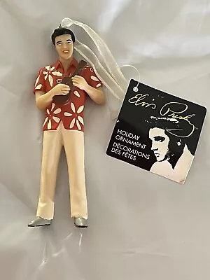 Elvis Presley Ornament Kurt S Adler 2006 Elvis Christmas Hawaiian 5 Inch • $19.99