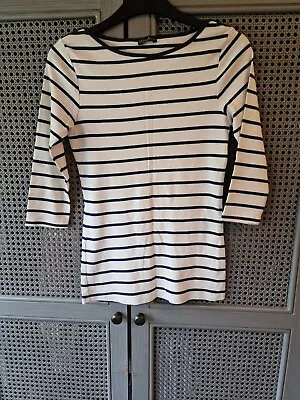 Ladies Zara Nautical Tshirt Size. M. Vgc • £2