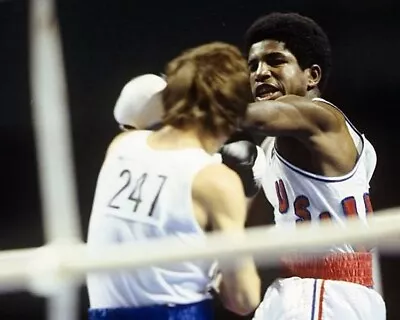 Leo Randolph 8x10 Photo Boxing Picture Golden Gloves Usa Olympian Action • $4.99