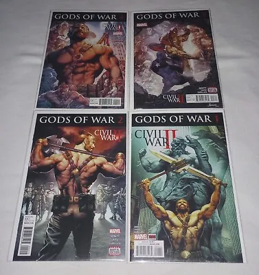 Civil War II:  GODS Of WAR - Complete Run #1-#4 (Marvel Comics 2015) NM/NM+ • $10