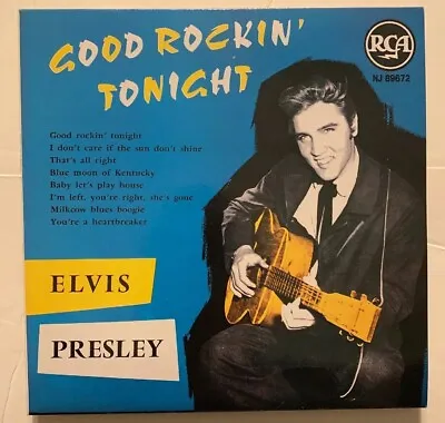 Elvis Presley-Good Rockin' Tonight-France 10”-NJ 89672-1983-reissue Excl Cond • $17.50