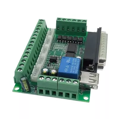 MACH3 5 Axis CNC Breakout Board For Engraving Machine  With Optical Coupler • $12.85