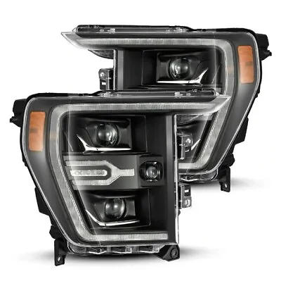 LED Projector Headlights Lamps LUXX For 2021-2022 Ford F150 F-150 Black Housing • $930