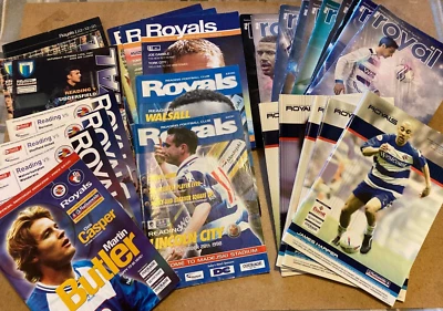 £5.99 • Buy 27 Reading Home Football Programmes 1999 To 2012