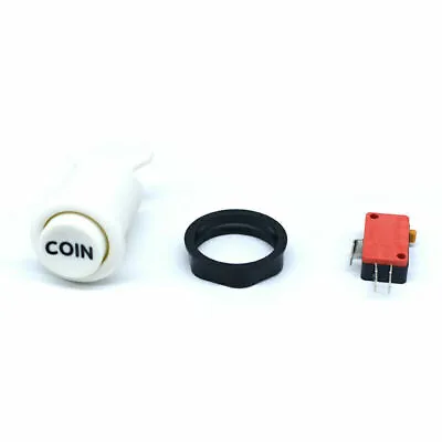 HAPP Style Arcade Games COIN Push Button Starter American Microswitch JAMMA MAME • £7.20