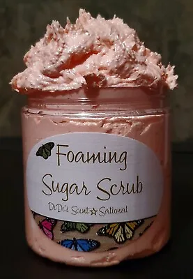 Handmade 8 Oz Foaming Sugar Scrub • $15