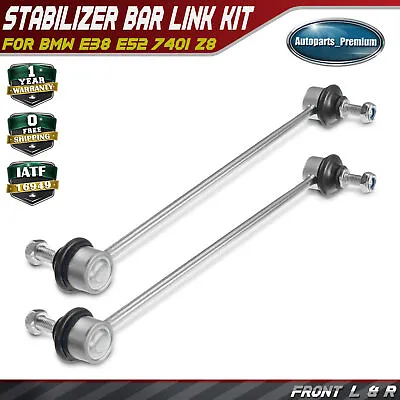 2x Front L&R Suspension Stabilizer Bar Link Kit For BMW E38 E52 740i Z8 Sedan • $23.49