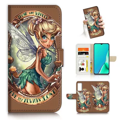 $13.99 • Buy ( For Oppo A57 / A57S ) Wallet Flip Case Cover AJ24600 Tinker Bell
