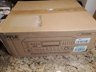  Pyle PD1000BA Bluetooth 4 Channel Home Theater Preamplifier Stereo • $129