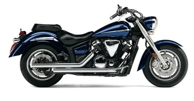 $562.91 • Buy Cobra Dragsters Full Exhaust System Chrome Yamaha V-Star 1300 2007-2017 #2625T