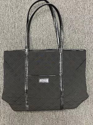 Vera Bradley Large Quilted Tote Bag Black • $25