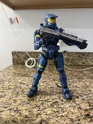 Halo 3 Deluxe Blue Mark VI Spartan Soldier Exclusive 12” Action Figure |Walmart • $45