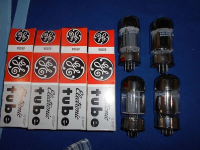 $759 • Buy GE 6550A Vacuum Tube Set Of 4