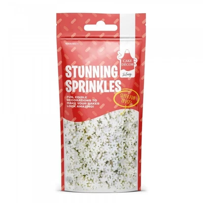 £3.13 • Buy Cake Dacor White Snowflake Sprinkles 50g