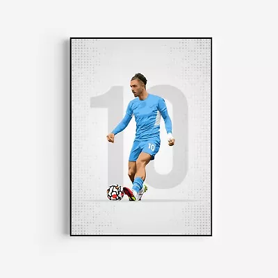 Jack Grealish Manchester City Art Poster Print Man City Memorabilia • £9.99