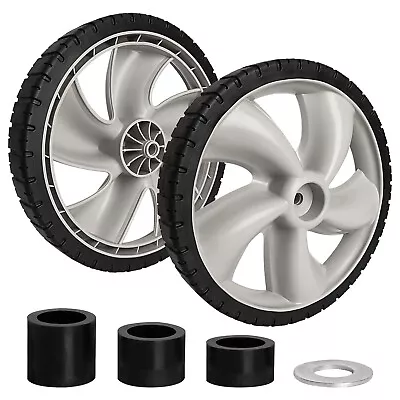 490-324-0002 Rear Wheels 12-Inch Mower Wheels Tires Fit Poulan Craftsman • $35.99