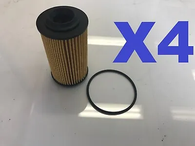 4X Oil Filter Suits R2605P HOLDEN COMMODORE VE II LLT HFV6ALLOYTEC 3.6L 10-ON • $36.80