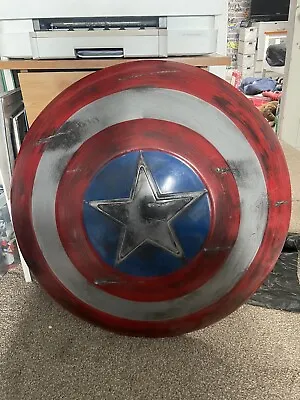 Captain America Battle Damaged Shield • £200