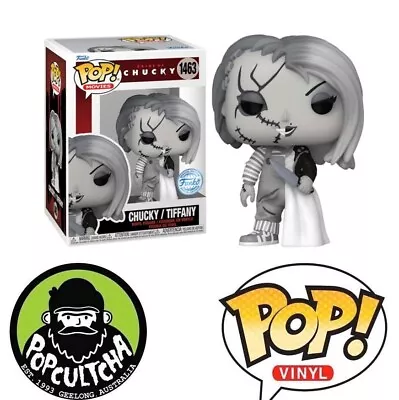 Bride Of Chucky (1998) - Chucky / Tiffany Pop! Vinyl Figure  New  • $24.99