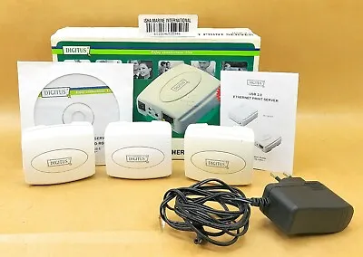 Digitus USB 2.0 Fast Ethernet Print Server DN-13003-4 • $119