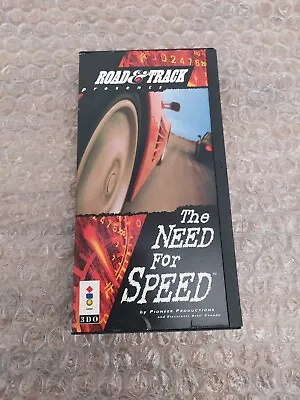 The Need For Speed Panasonic 3DO Long Box Complete - PAL - UK Stock • £74.99