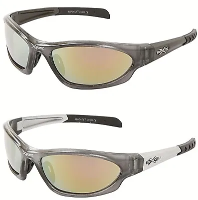 Men Women Small Sport Sunglasses Wrap Around Extreme Sports Running Cricket Ski • £9.99