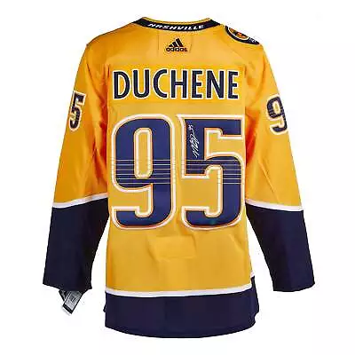 Matt Duchene Nashville Predators Autographed Adidas Jersey • $190.59