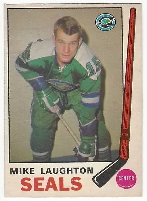 1969-70 Opc Hockey #148 Mike Laughton Rookie - Near Mint- • $10