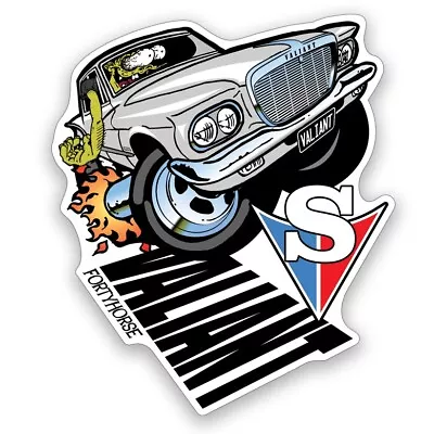 Muscle Car Vinyl Stickers - Valiant S Series • $5