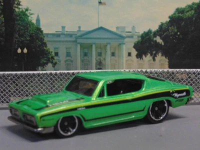 $2.99 • Buy 1968 Plymouth Hemi Barracuda * Hot Wheels * Green