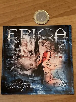 EPICA METAL THE DIVINE CONSPIRACY 2007 Sticker Sticker Sticker Sticker Sticker • $2.14