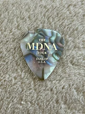 Madonna “Monte Pittman” 2012 MDNA Tour Guitar Pick-Rare • $17