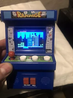 Rampage Mini Arcade Machine Retro Warner Bros Entertainment Basic Fun - TESTED • $13.25