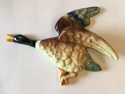 £35 • Buy Falcon Ware Flying Mallard Duck Pottery Wall Plaque 1402, England Ceramic, VGC,