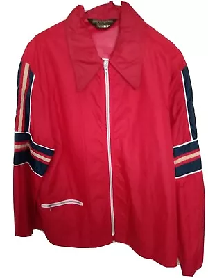 Vintage 70s Men's Big Collar Anorak Medium • £57.80
